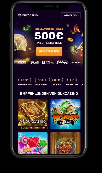 DuxCasino Mobile